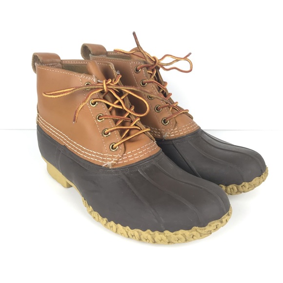 L.L. Bean Shoes - LL Bean Bean Boots 6” Brown M9 W11 Leather Unisex